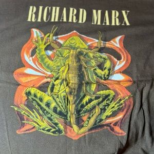 Like new Richard Marx “On The Road in 2009-2010” brown concert T-shirt